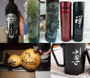 邯郸永年县酒瓶葫芦工艺品激光雕刻机